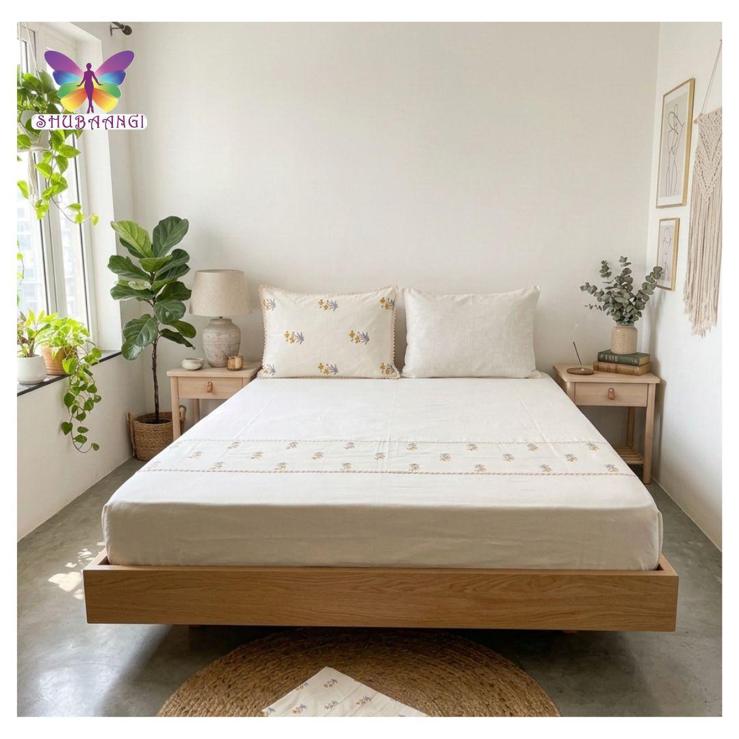 Bedsheet with Pillow Covers